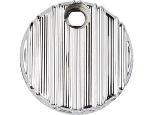 10-Gauge Fuel Door Cover for Touring Chrome
