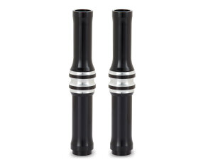 10-Gauge Pushrod Covers Black Anodized