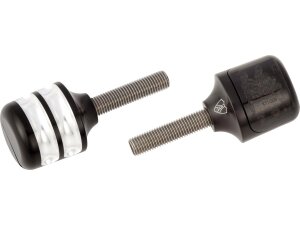 Fluted LED Turn Signals Amber LED´s Black Anodized...