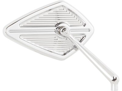 Diamond Forged Billet Mirror Chrome Left