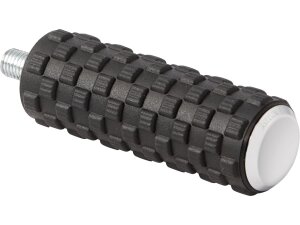 AirTrax Brake and Shift Peg Chrome Endcap Black