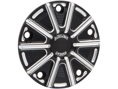 10-Gauge Point Cover 2-hole Black Cut Anodized