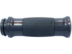 Air Gel Grips Black Rubber Black Anodized 1"...