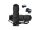 Air Cushion Heated Grips Black 1" Throttle By Wire
