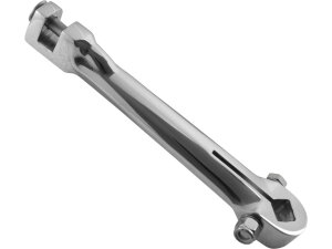 Straight Kick Arm Stainless Steel Polished