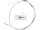 Platinum Idle Cable 45 ° Stainless Steel Clear Coated Chrome Look 38,5"