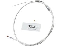 Platinum Idle Cable 90 ° Stainless Steel Clear Coated...