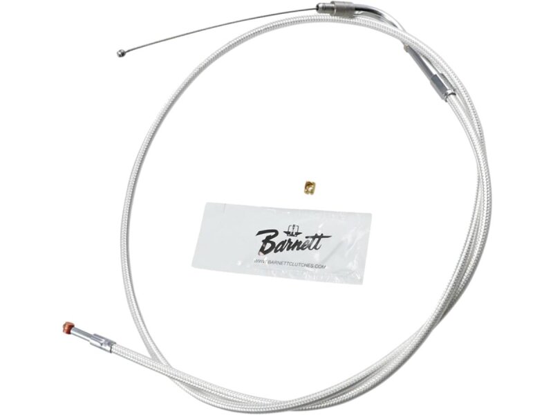 Platinum Idle Cable 90 ° Stainless Steel Clear Coated Chrome Look 34"