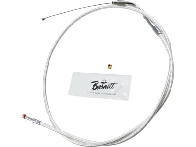 Platinum Idle Cable 90 ° Stainless Steel Clear Coated Chrome Look 34"
