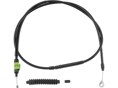 Stealth Series Clutch Cable +6" Black Vinyl All Black 69,8"