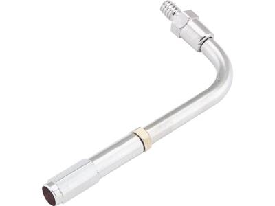 Throttle Cable Elbow With 130° bend , Clip-On