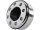 Exhaust,Endcap Donuts Hole, ø 80mm, polished End Cap Polished 80 mm