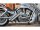 Firestarter Midcontrol Exhaust System , Polished Smooth Heat Shield, Polished Smooth End Cap, Polished 2,5"