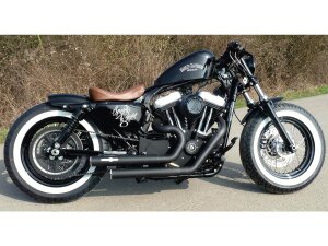Top Chopp Staggered Exhaust System , Without Heat Shield,...