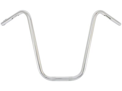 14 Narrow Apehanger Handlebar Dimpled 3-Hole Chrome 1"