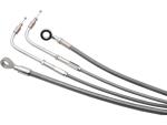 15" Bagger Bar Cable Kit Stainless Steel Clear...