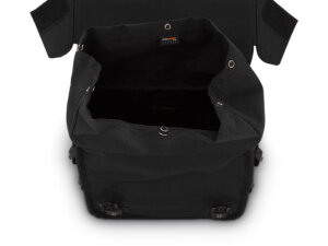 Voyager Throwover Saddlebags Black