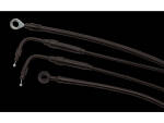 18" Gorilla Bar Cable Kit Black Vinyl Non-ABS Cruise...