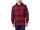 Rugged Flex Relaxed Fit Flannel Fleece-Lined Hooded Shirt Jacket
