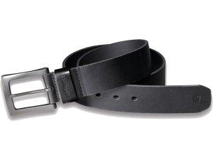 Burnished Leather Box Buckle Belt