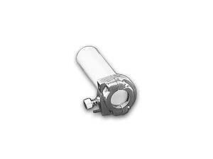 Throttle Clamp and Sleeve Assembly Chrome 1" Single...