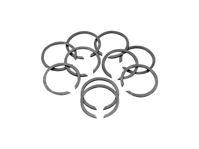 Replacement Retaining Rings Exhaust Flange Retaining Ring Chrome