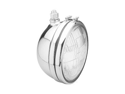 5 3/4" Top Mount Headlight Rim Chrome