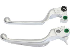 Ergonomic Hand Control Replacement Levers Smooth Chrome...
