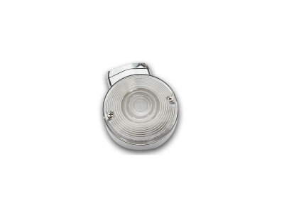 Turn Signal Lens, Late Style, Clear Turn Signal Lens