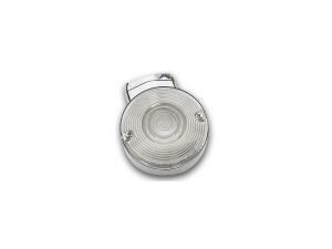 Turn Signal Lens, Late Style, Clear Turn Signal Lens