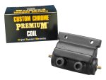 Custom Chrome Premium Ignition Coil Black 5 Ohm Dual Fire