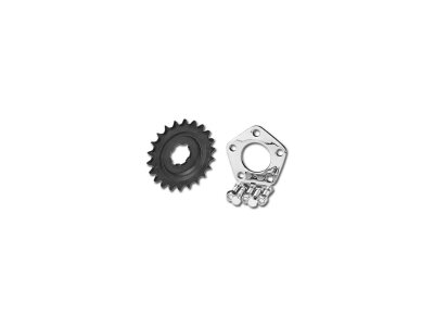 24 Teeth, Offset 8mm Transmission Sprocket for 4-Speed Big Twin
