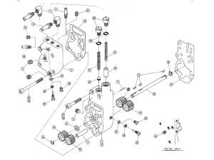 DRIVE GEAR-OIL RETURN Drive Gear - Oil Return