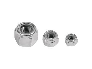 Hex Nut Pack Chrome Hex head 1/4"-28 UNF