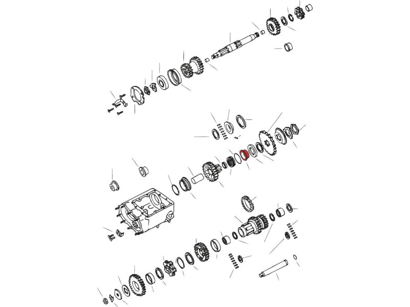 Main Drive Gear Spacer