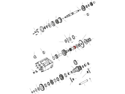 Main Drive Gear Spacer