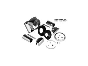 FL Headlight Conversion Kit Replacemet Fork Cover Lower...