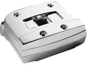 Smooth Rocker Box Cover Chrome