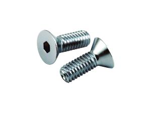 Countersunk Allen Sockethead Screw Pack Chrome Allen head 1/4"-20 UNC 3/4"