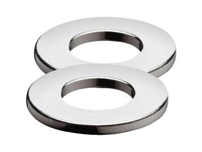 #10 USS Flat Washer Chrome