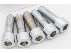 Smooth Allen Head Screw Pack Chrome Allen head 1/2"-13 UNC