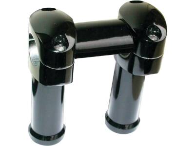 5" One Piece Custom Riser Kit Black Powder Coated