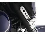 Fork Turn Signal Bracket for Touring Black
