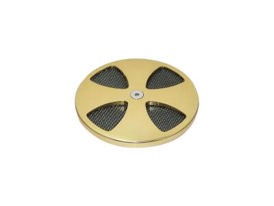 Smooth Cross Air Cleaner Cover Bronze
