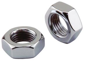 Jam Nut Pack Chrome 1/4"-20 UNC