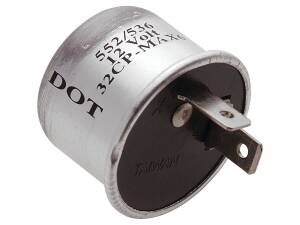 Hazard Flasher 12V Two-Pin Bi-Metal D.O.T Hazard Flasher