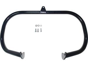 Engine Guard Curved Black Front