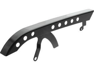 Drilled Belt Guard Black