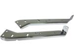 Heavy Duty Clean Up Saddlebag Support Bracket Chrome