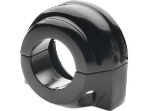 Custom Throttle Clamp Round Style Black 1" Dual Cable